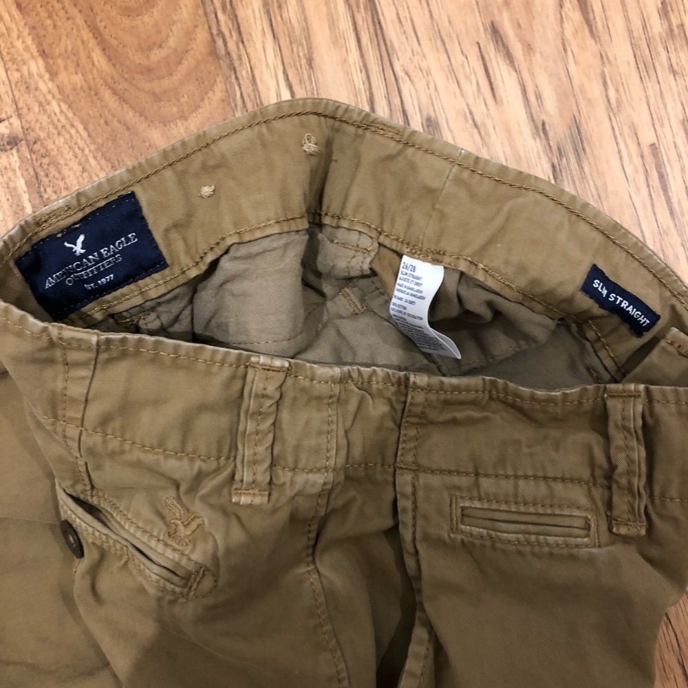 American Eagle Slim Straight Chino 26/28 - Picture 7 of 7